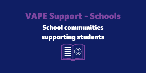 VAPE Support – Schools free education and training program